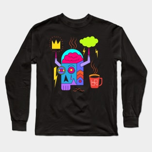 Coffee And Idea Long Sleeve T-Shirt